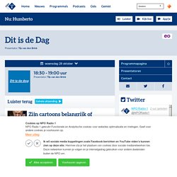 Zijn cartoons belangrijk of kwetsend en polariserend? - Dit is de Dag
