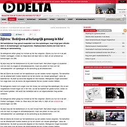 TUDelta: Zijlstra'Bedrijven al belangrijk genoeg in hbo'