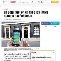 En Belgique, on chasse les livres comme les Pokémon