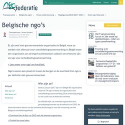 Belgische ngo’s