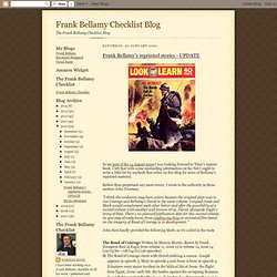 Frank Bellamy Checklist Blog: Frank Bellamy's reprinted stories - UPDATE