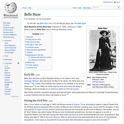 Belle Starr