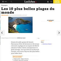 Les 10 plus belles plages du monde, Voyages