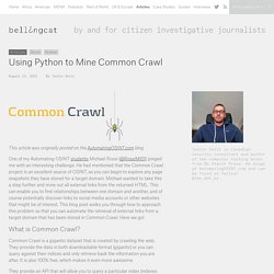 Using Python to Mine Common Crawl