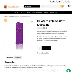 Belotero Volume With Lidocaine – Med Store Web