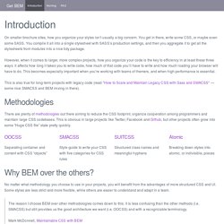 BEM — Block Element Modifier