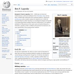 Ben F. Laposky