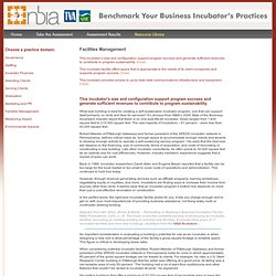 Benchmark Your Business Incubator's Practices