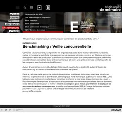 Benchmarking / Veille concurrentielle - les Bâtisseurs De Mémoire