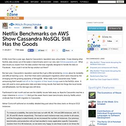 Netflix Benchmarks on AWS Show Cassandra NoSQL Still Has the Goods