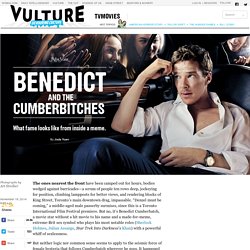 What Fame Looks Like for Benedict Cumberbatch