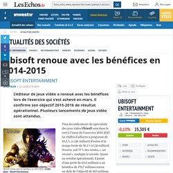 les bénéfices en 2014-2015