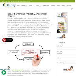Benefit of Online Project Management Short Course in South Africa