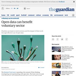 Open data can benefit voluntary sector