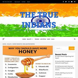 Honey Benefits, Uses, Advantages and Properties