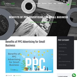 Benefits of PPC Advertising for Small Business