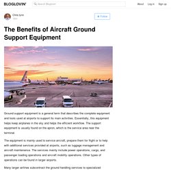 The Benefits of Aircraft Ground Support Equipment