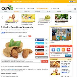 9 Health Benefits of Almonds