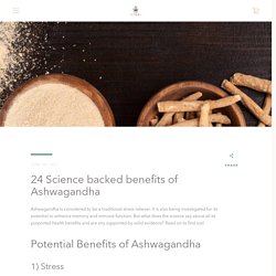 24 Science backed benefits of Ashwagandha – Nutura Wellness