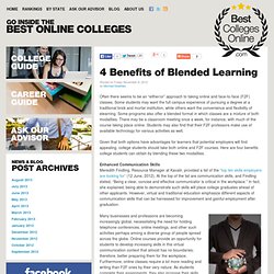 4 Benefits of Blended Learning