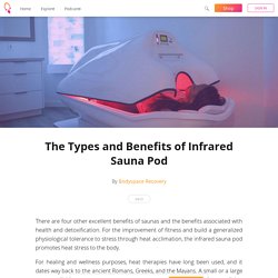 The Types and Benefits of Infrared Sauna Pod - Bodyspace Recovery