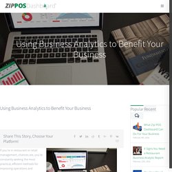 Benefits from You Using Business Analytics Tools