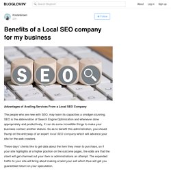 Benefits of a Local SEO company for my business