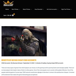 Benefits Of Buying Cheap CSGO Accounts