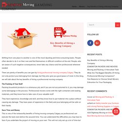 Key Benefits of Hiring a Moving Company - AAA Rightway Moving