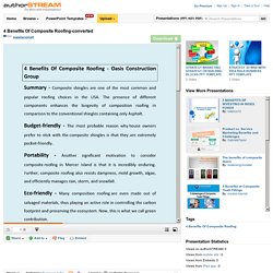 4 Benefits of Composite Roofing-Converted