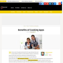 Benefits of Cooking Apps