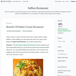 Benefits Of Indian Cuisine Restaurant