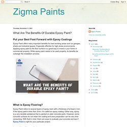 What Are The Benefits Of Durable Epoxy Paint?