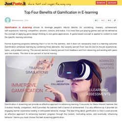 Top 4 Advantages of Gamification in E-learning