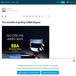 The benefits of getting a BBA Degree