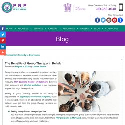 The Benefits of Group Therapy In Rehab