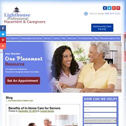 Benefits of In-Home Care for Seniors