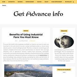 Benefits of Using Industrial Fans You Must Know