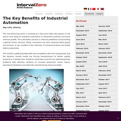 The Key Benefits of Industrial Automation