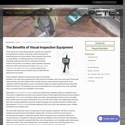 The Benefits of Visual Inspection Equipment