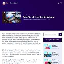 Benefits of Learning Online Astrology