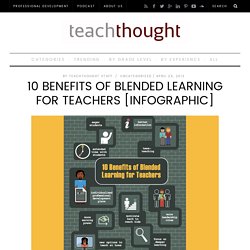 10 Benefits Of Blended Learning For Teachers [Infographic] -