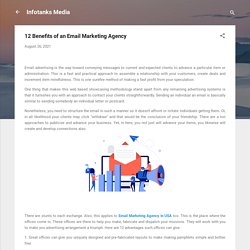 12 Benefits of an Email Marketing Agency