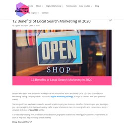 12 Benefits of Local Search Marketing in 2020 