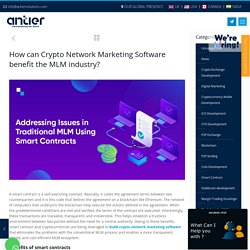 Benefits of Crypto Network Marketing Software