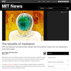 Benefits of meditation