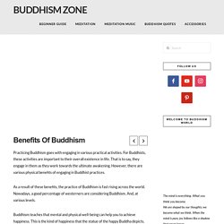 Benefits Of Buddhism - Buddhism Zone