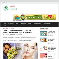 benefits of eating kiwi