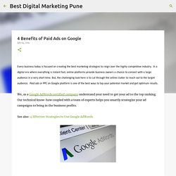 4 Benefits of Paid Ads on Google