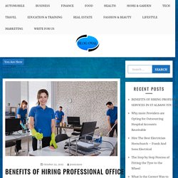 BENEFITS‌ ‌OF‌ ‌HIRING‌ ‌PROFESSIONAL‌ ‌OFFICE‌ ‌CLEANING‌ ‌ SERVICES‌ ‌IN‌ ‌ST‌ ‌ALBANS‌ ‌YOU‌ ‌SHOULD‌ ‌KNOW? ‌